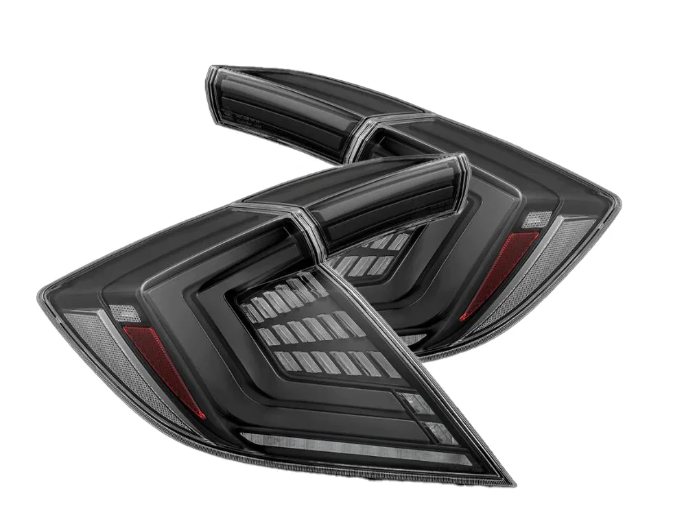 676000 – ALPHAREX USA Tail Light Assembly, Prismatic LED Clear Polycarbonate Lens Alpha-Black Polypropylene Housing R...